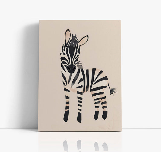 Zebra Kids Wall Art Print - Artrise