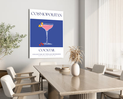 Cosmopolitan Cocktail Wall Art Print - Artrise