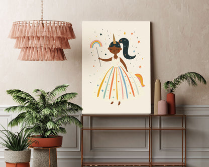 Fluttering Fairy 3 Kids Wall Art Print - Artrise