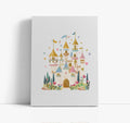 Castle Dreams Kids Wall Art Print - Artrise