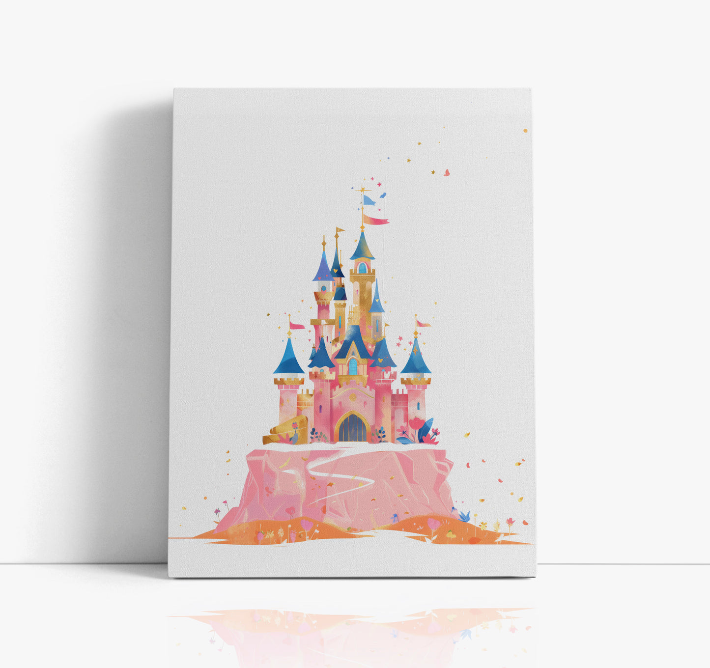 Princess Castle Kids Wall Art Print - Artrise