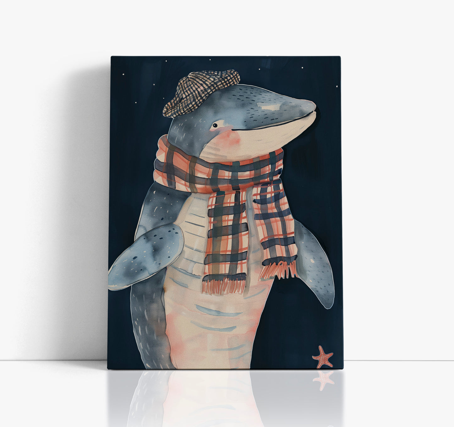 Whale of a Tale Kids Wall Art Print - Artrise