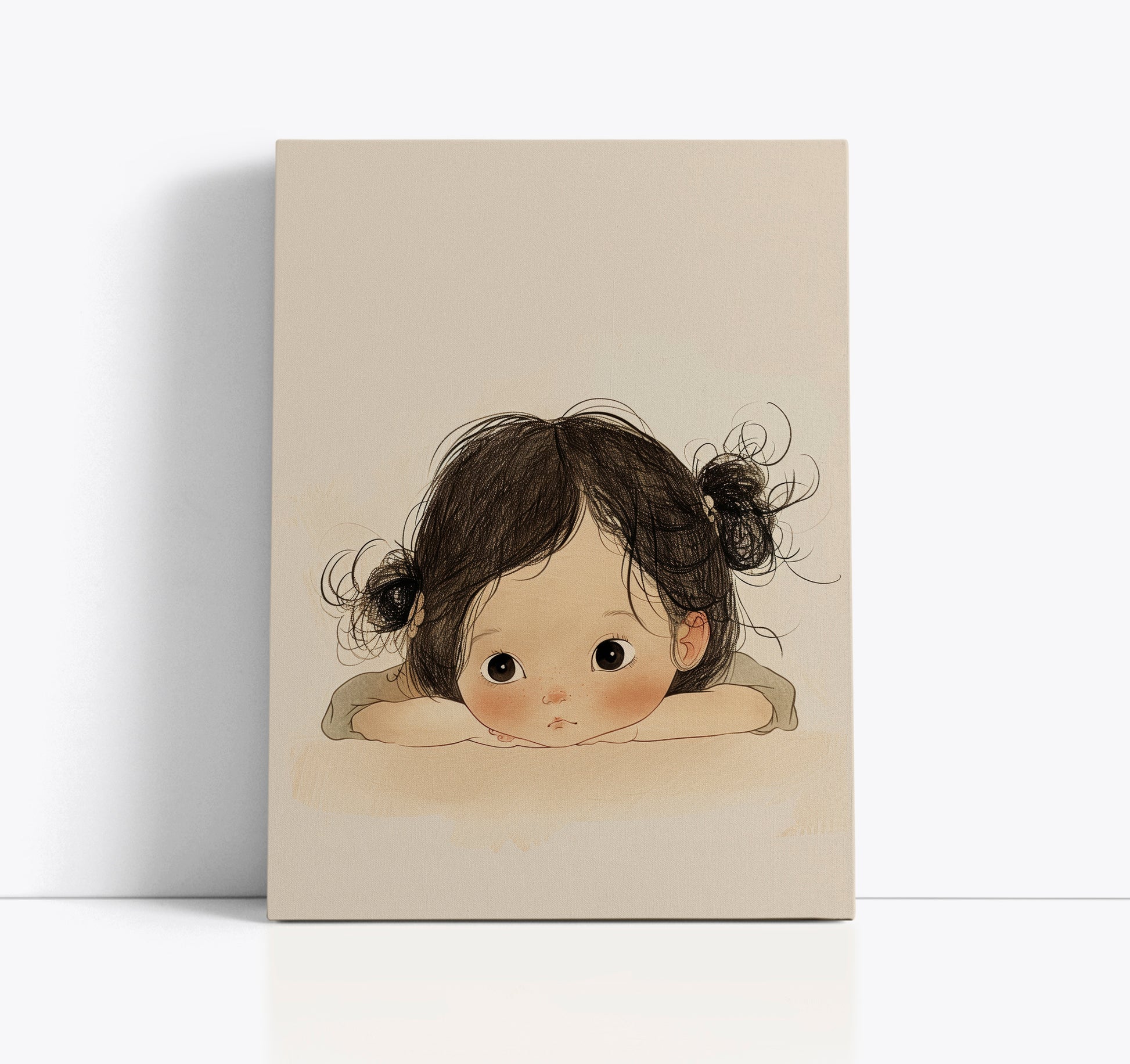 Dreamy Thoughts Kids Wall Art Print - Artrise