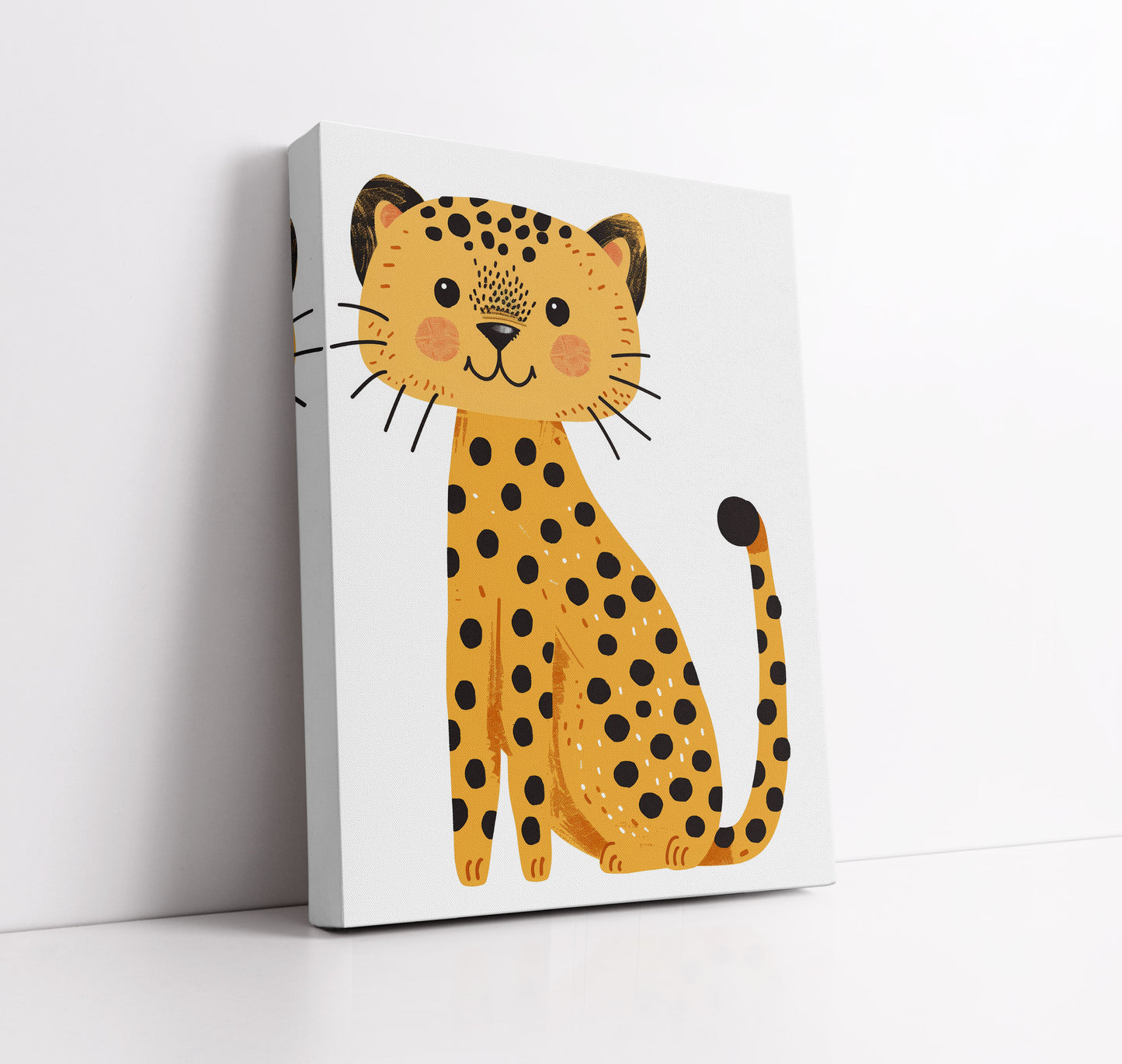 Baby Leopard Kids Wall Art Print - Artrise