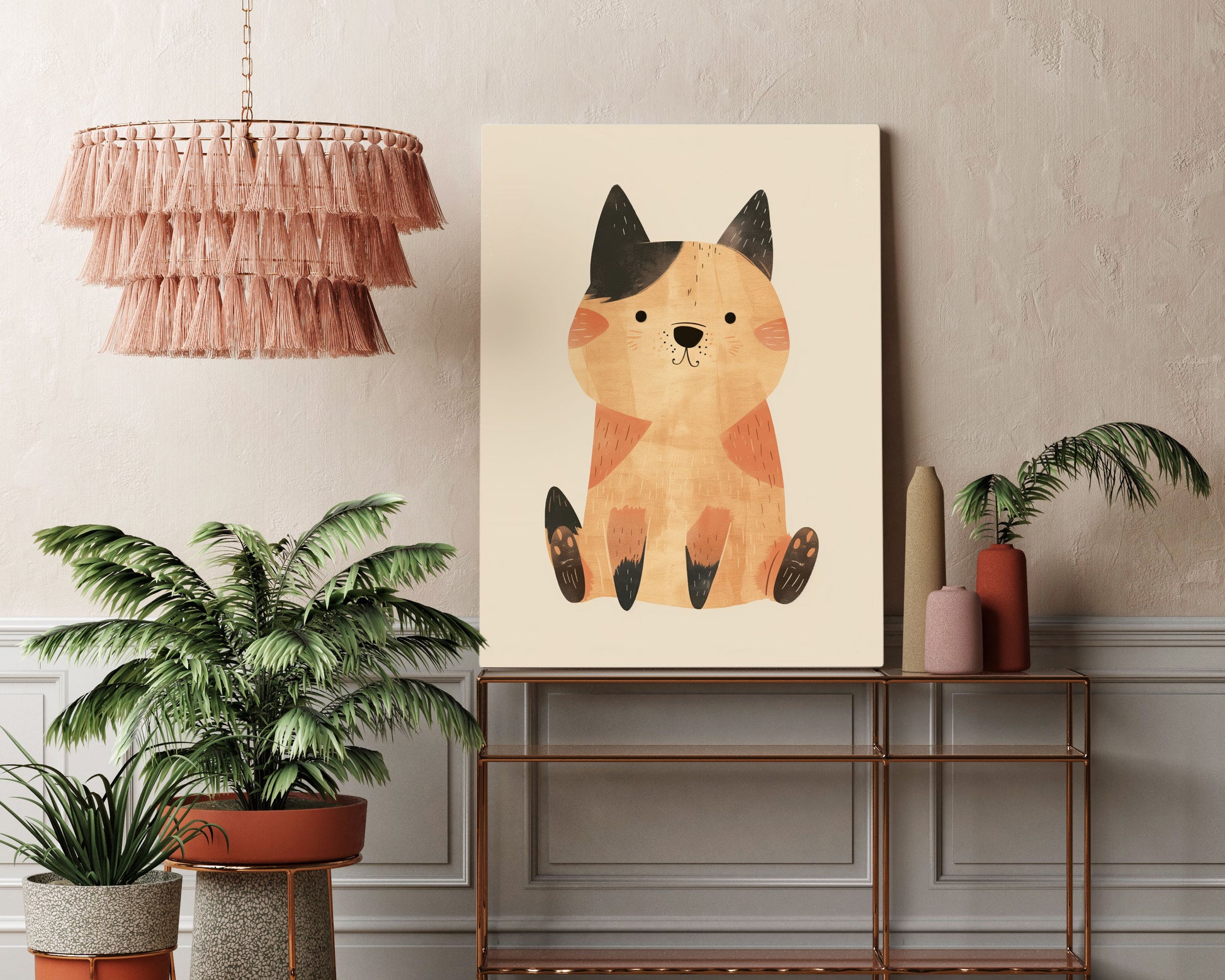 Soft Kitty Kids Wall Art Print - Artrise