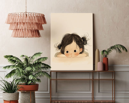 Dreamy Thoughts Kids Wall Art Print - Artrise