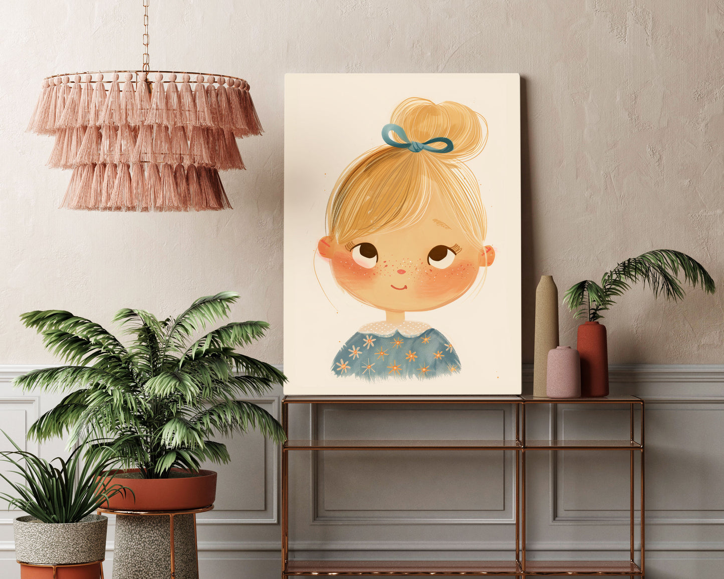 Pretty Precious Kids Wall Art Print - Artrise