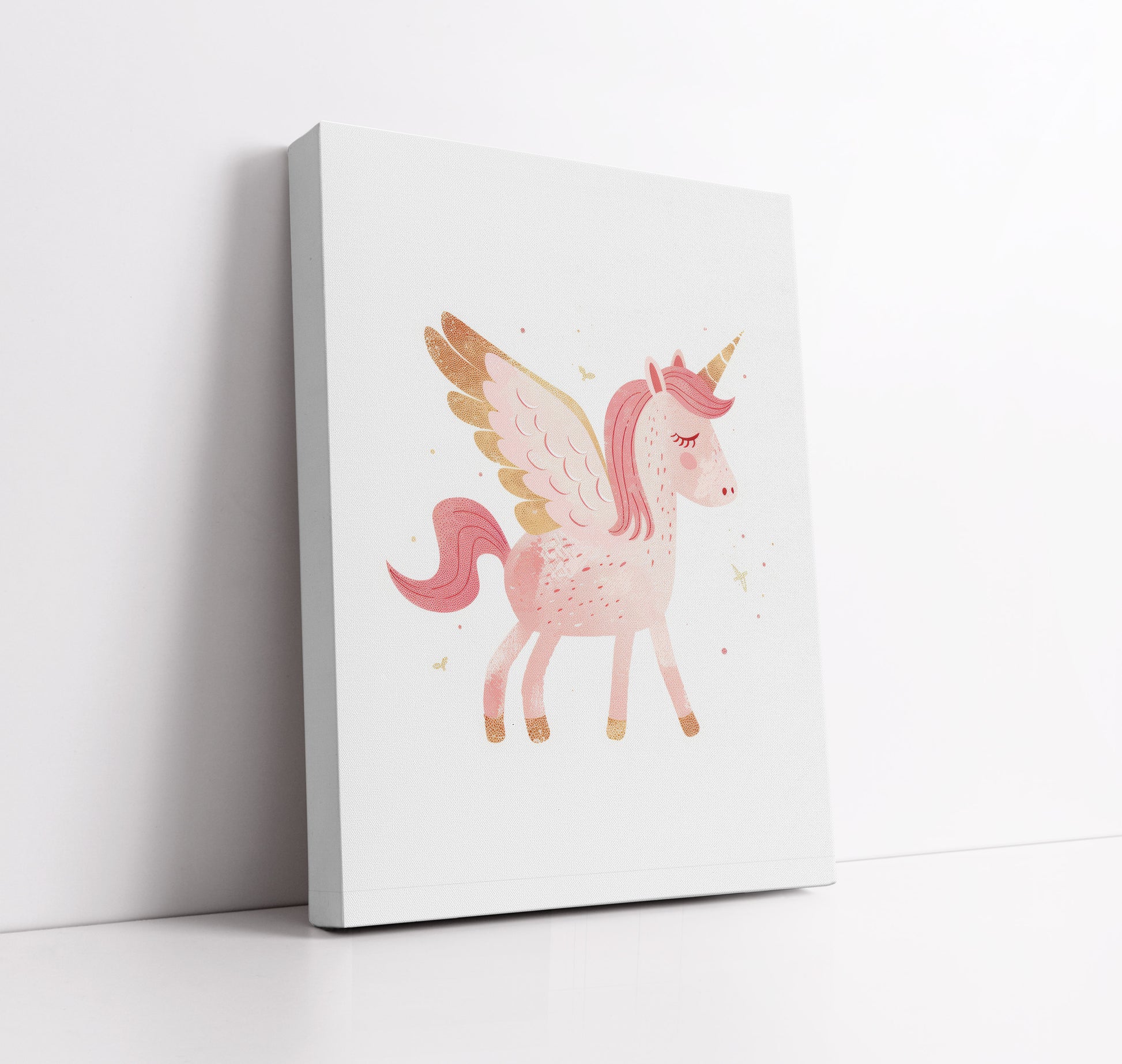 Unicorn Fairy Kids Wall Art Print - Artrise