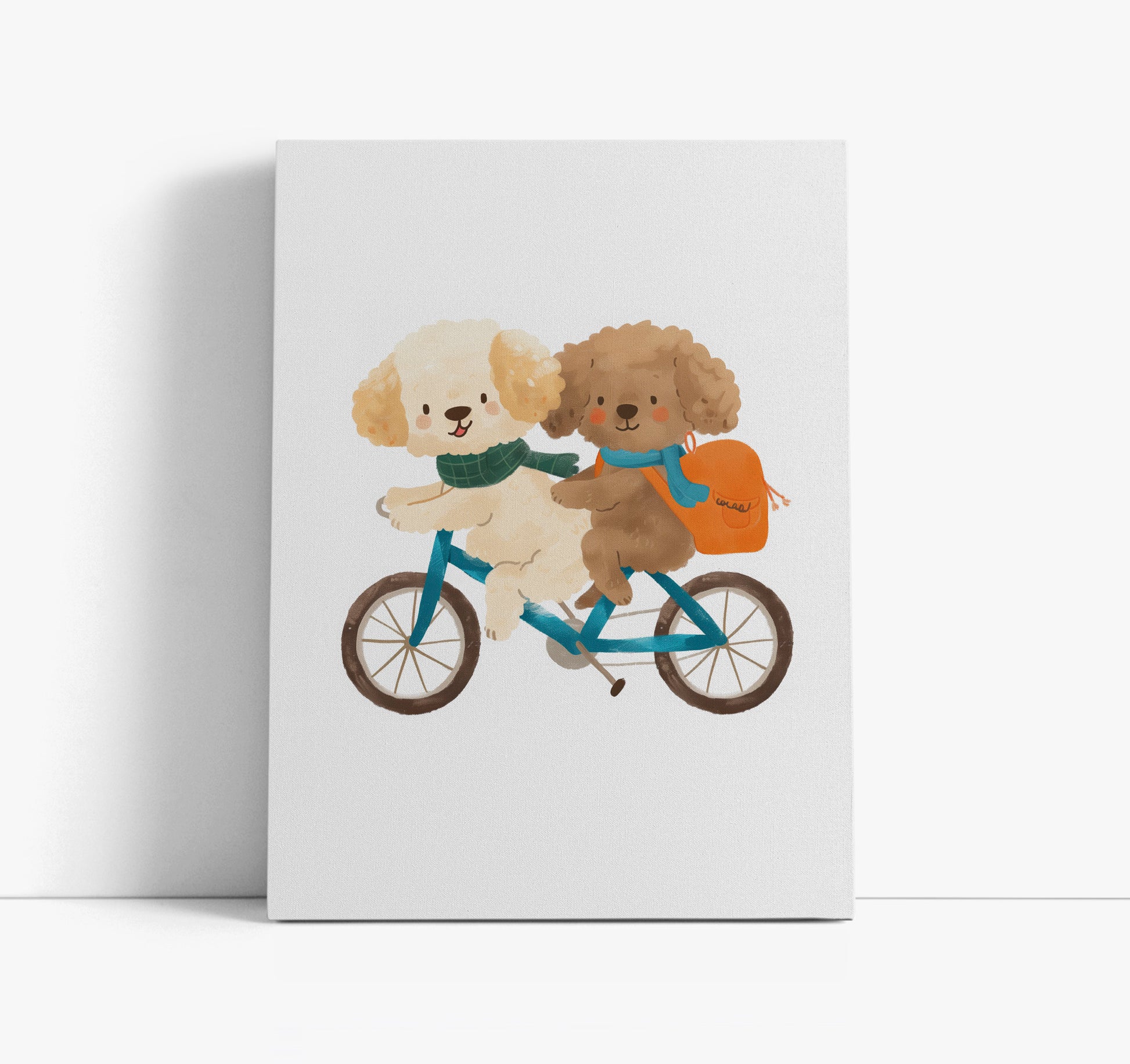 Pup Buddies Kids Wall Art Print - Artrise