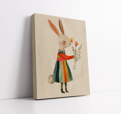 Kind Bunny Kids Wall Art Print - Artrise