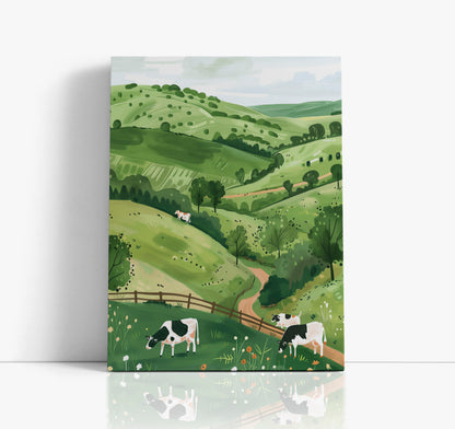 Magic Meadow Kids Wall Art Print - Artrise