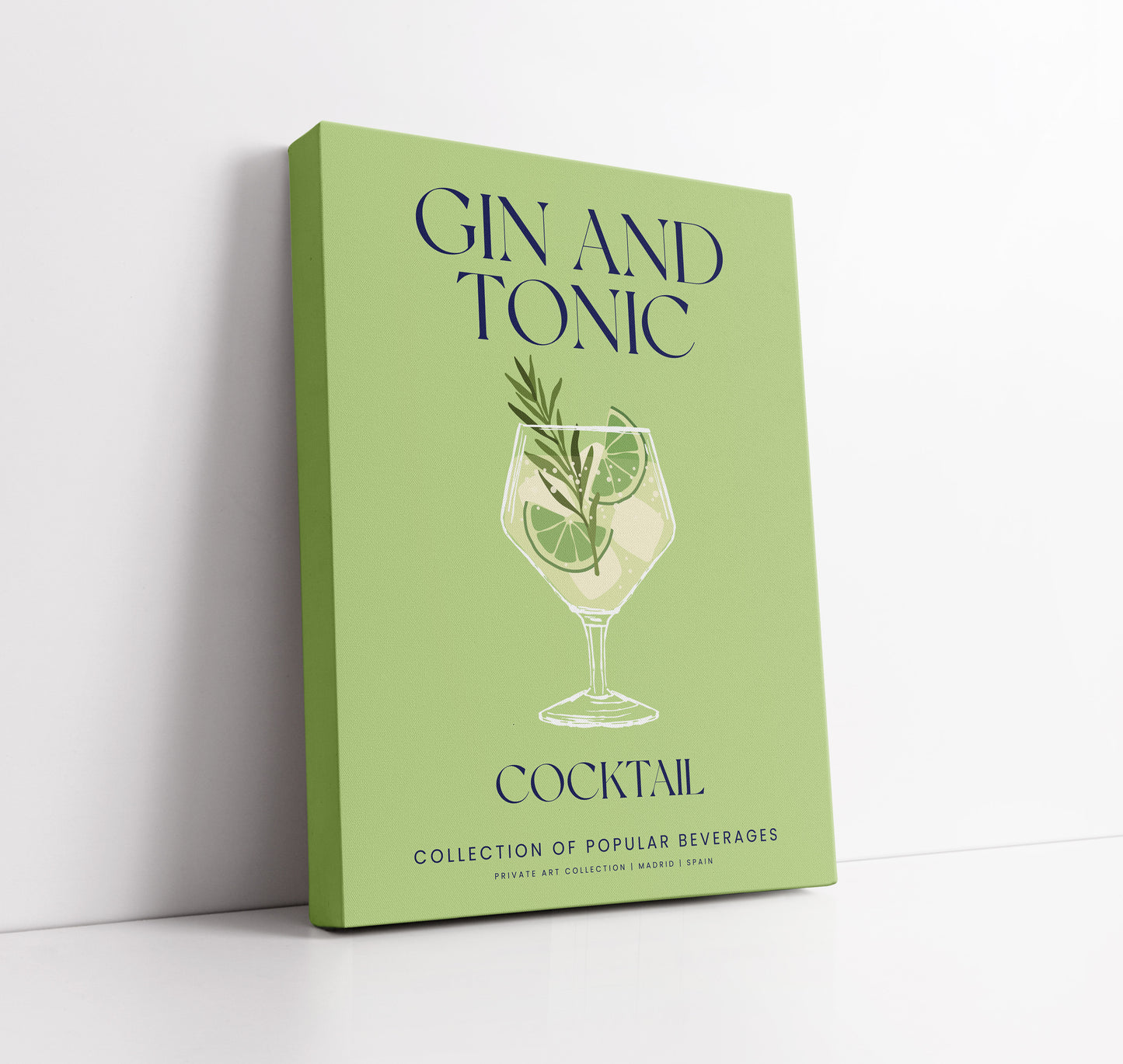 Gin & Tonic Cocktail Wall Art Print - Artrise