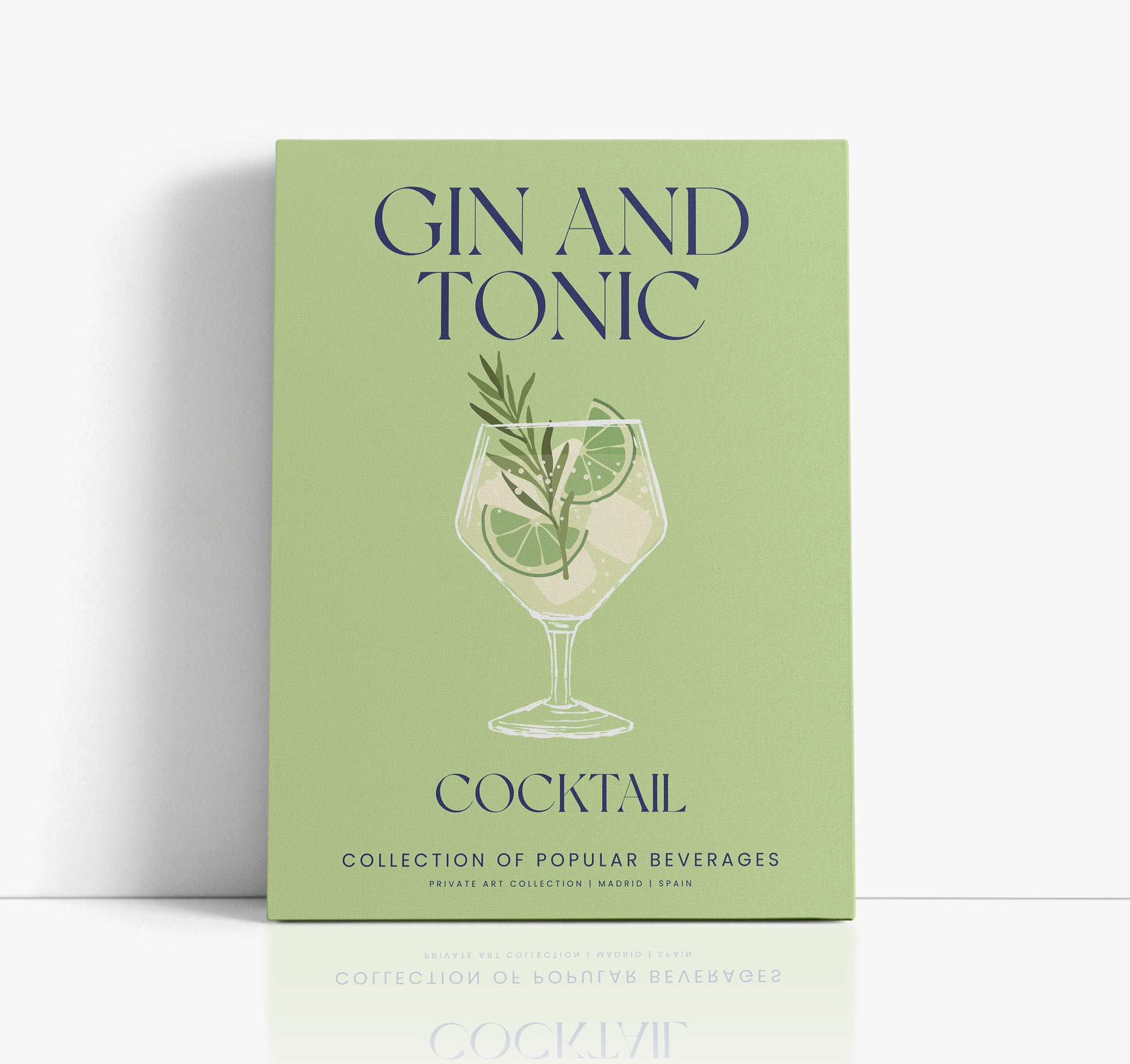 Gin & Tonic Cocktail Wall Art Print - Artrise