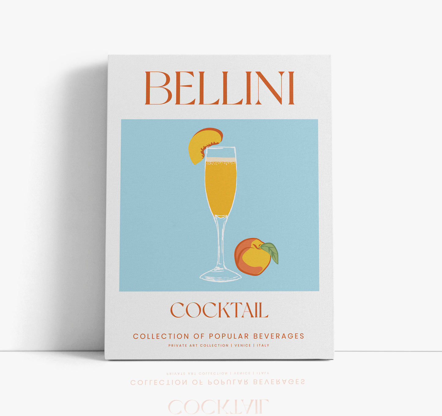 Bellini Cocktail Wall Art Print - Artrise