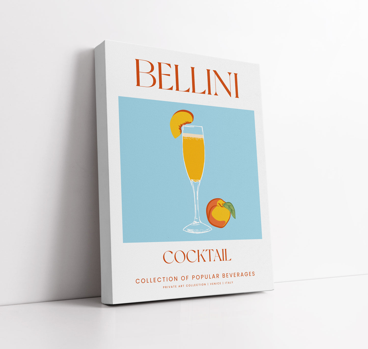 Bellini Cocktail Wall Art Print - Artrise