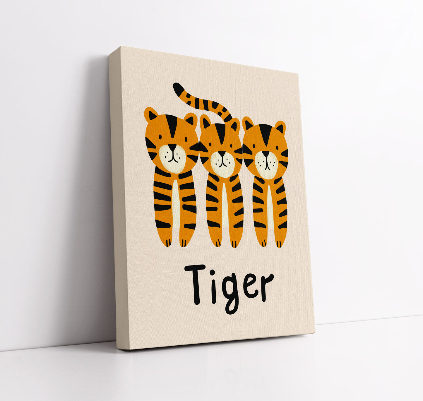 Tiger Cubs Kids Wall Art Print - Artrise