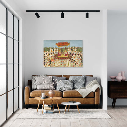 Darbar Mirza Maharao Lakhpatiji // Wall Art Print