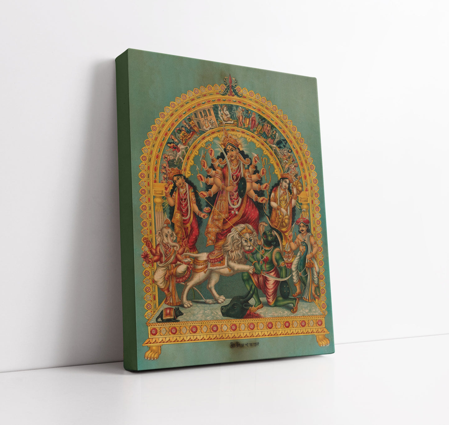 Maa Durga, West Bengal, Calcutta, India Wall Art Print - Artrise