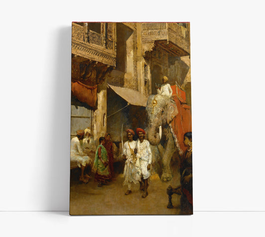 Promenade on an Indian Street by Edwin Lord Weeks - Artrise