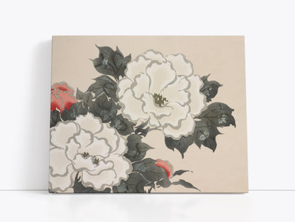 Flowers from Momoyogusa – Flowers of a Hundred Generations (1909–1910) by Kamisaka Sekka // Wall Art Print - Artrise