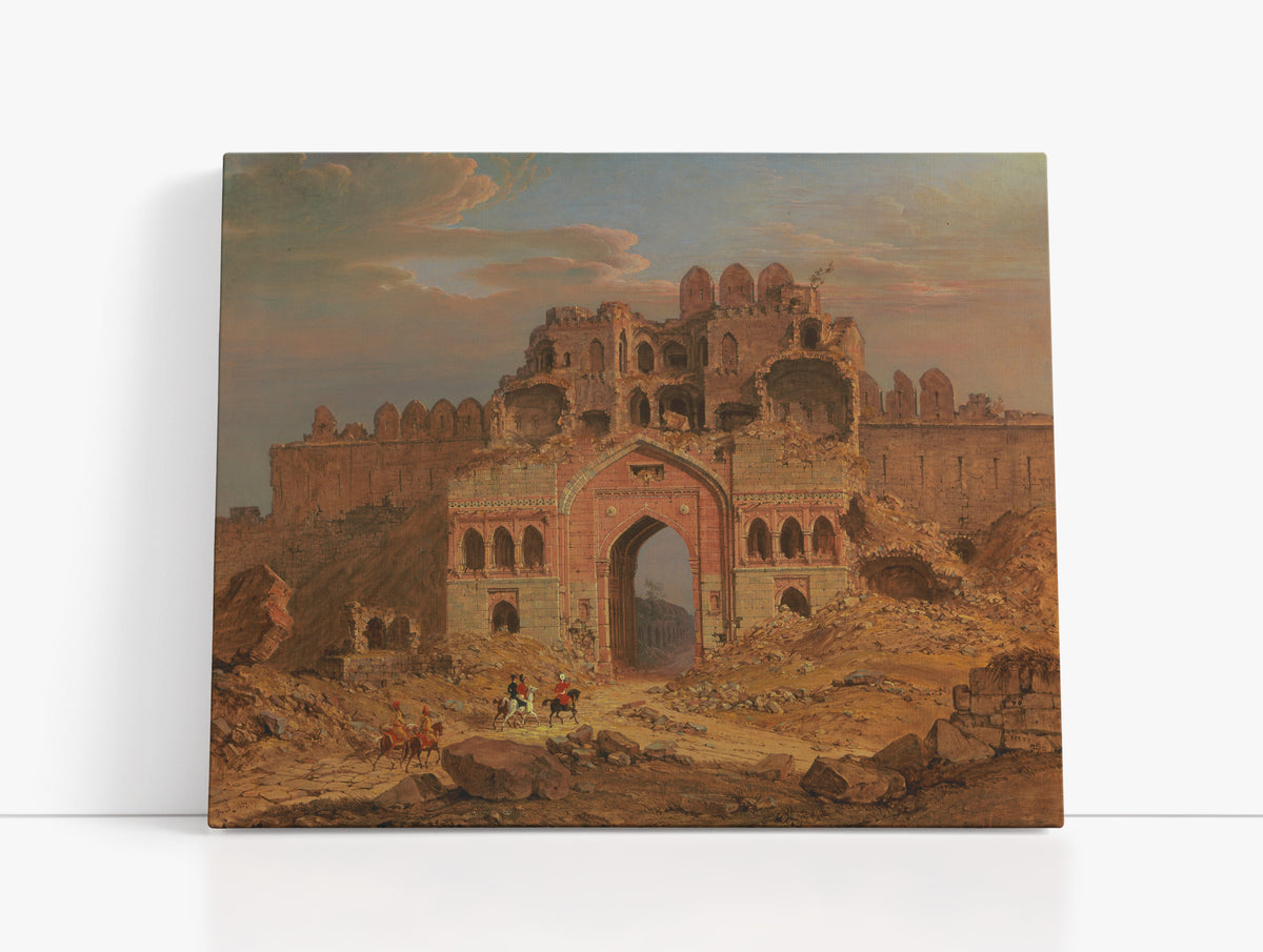 Inside the Main Entrance of the Purana Qila // Wall Art Print - Artrise