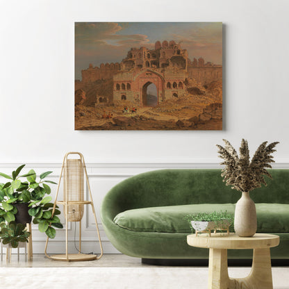 Inside the Main Entrance of the Purana Qila // Wall Art Print - Artrise