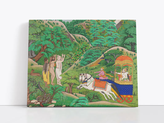 King Dushyanta // Wall Art Print - Artrise