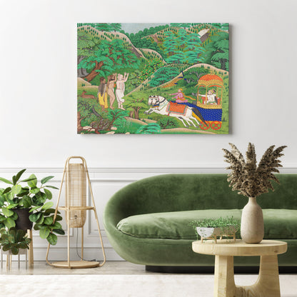 King Dushyanta // Wall Art Print - Artrise