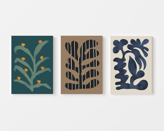 botanical modern wall art decor