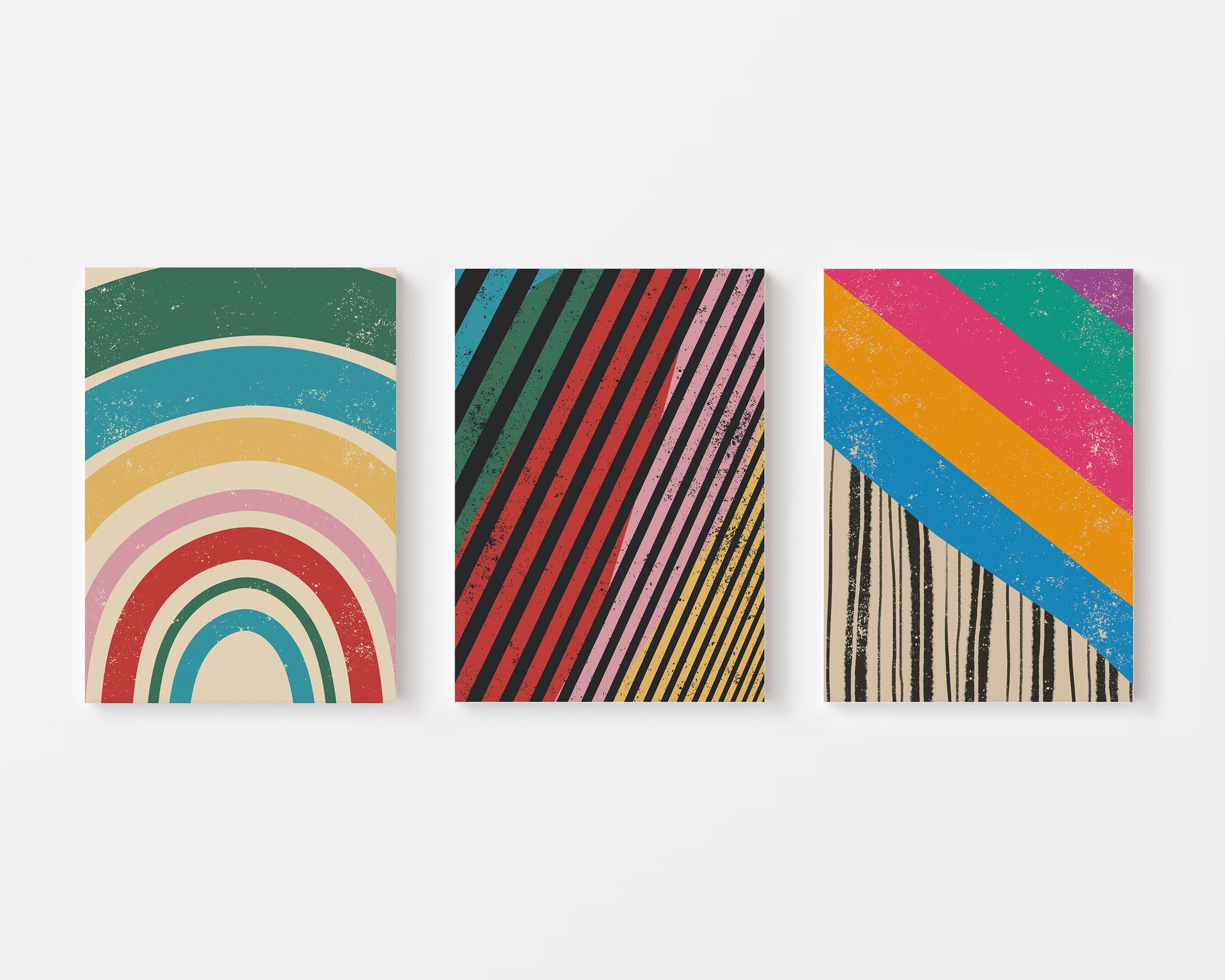 colorful abstract wall art