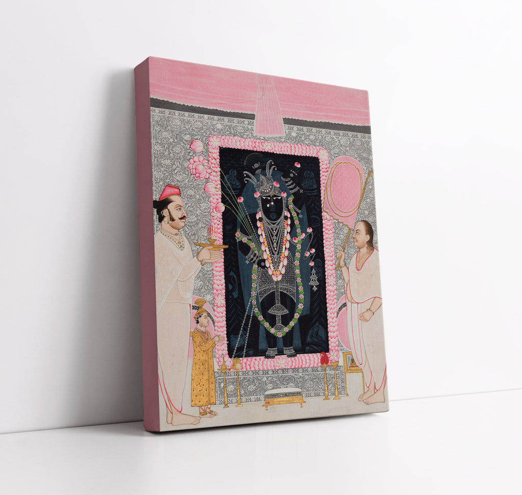 Shrinath Ji by Ghasiram Hardev Sharma // Wall Art Print - Artrise