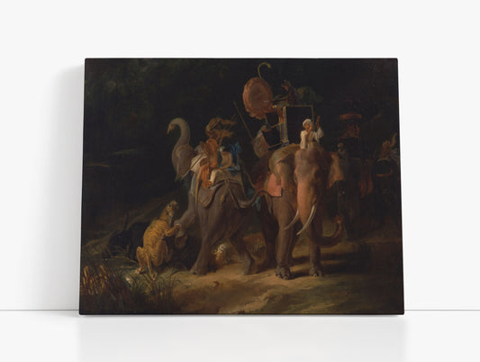 Tiger Hunting in the East Indies by Thomas Daniell - Artrise