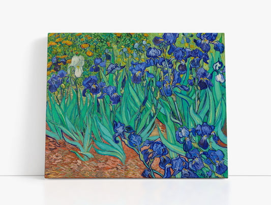 Irises (1890) by Vincent Van Gogh // Wall Art Print - Artrise