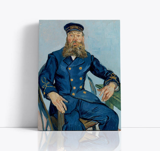 Portrait of the Postman Joseph Roulin (1888) by Vincent Van Gogh - Artrise