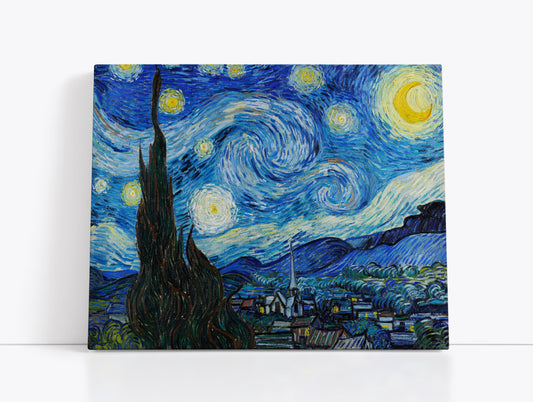 The Starry Night (1889) by Vincent Van Gogh - Artrise