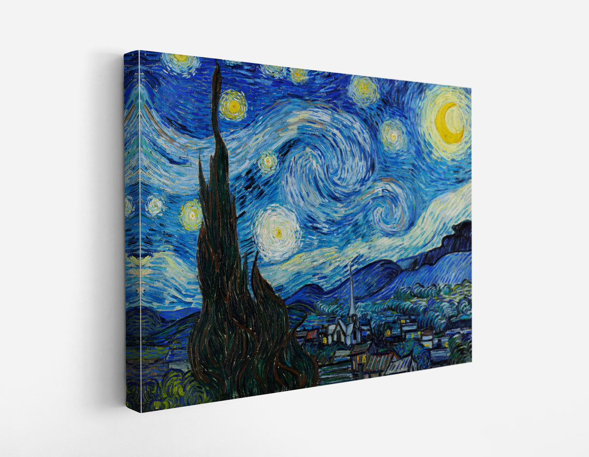 The Starry Night (1889) by Vincent Van Gogh - Artrise