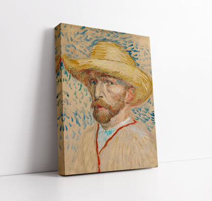 Vincent Van Gogh's Self-Portrait with a Straw Hat (1887) - Artrise