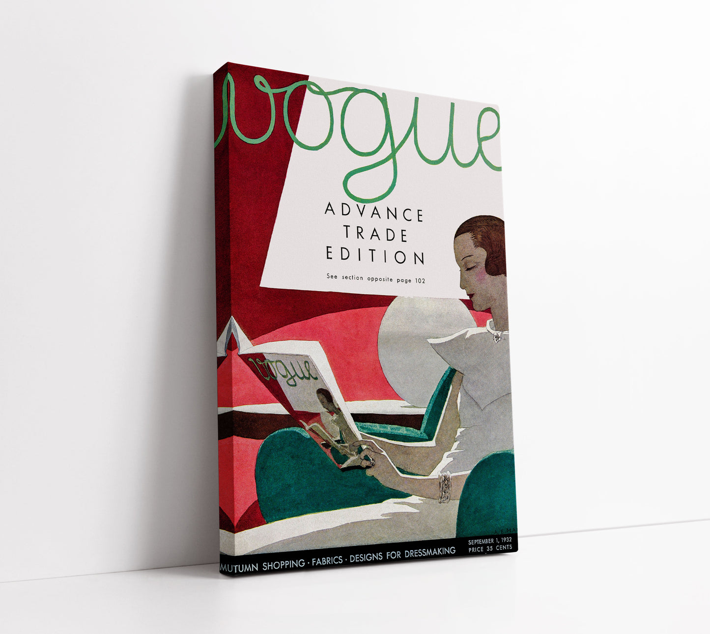 Vintage Vogue Cover Print 18 - Artrise