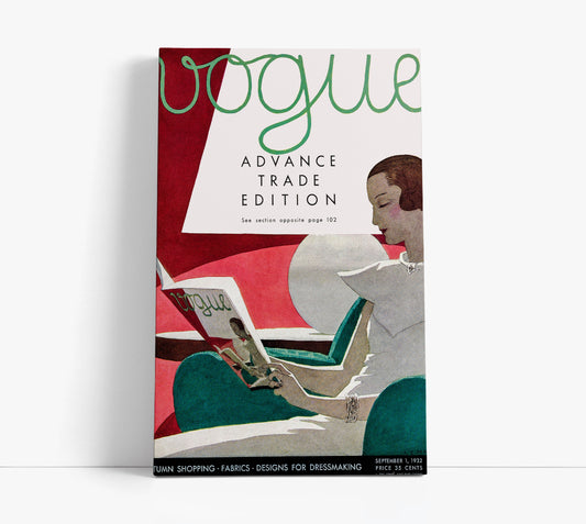 Vintage Vogue Cover Print 18 - Artrise