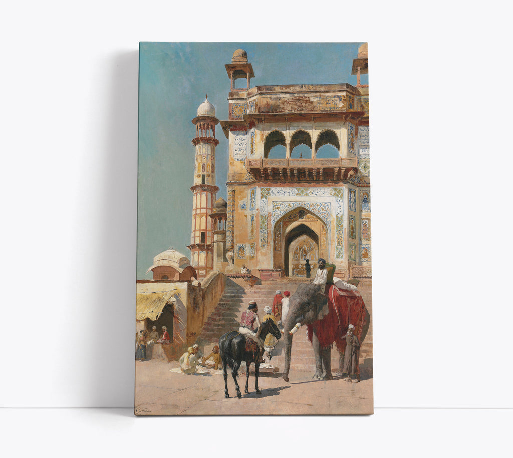 Before A Mosque by Lord Edwin Weeks 1883 - Artrise