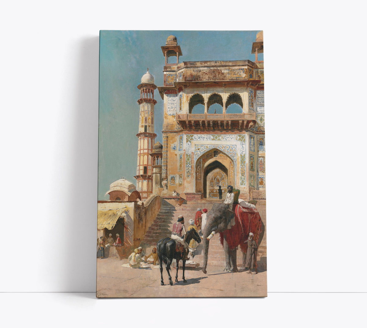 Before A Mosque by Lord Edwin Weeks 1883 - Artrise