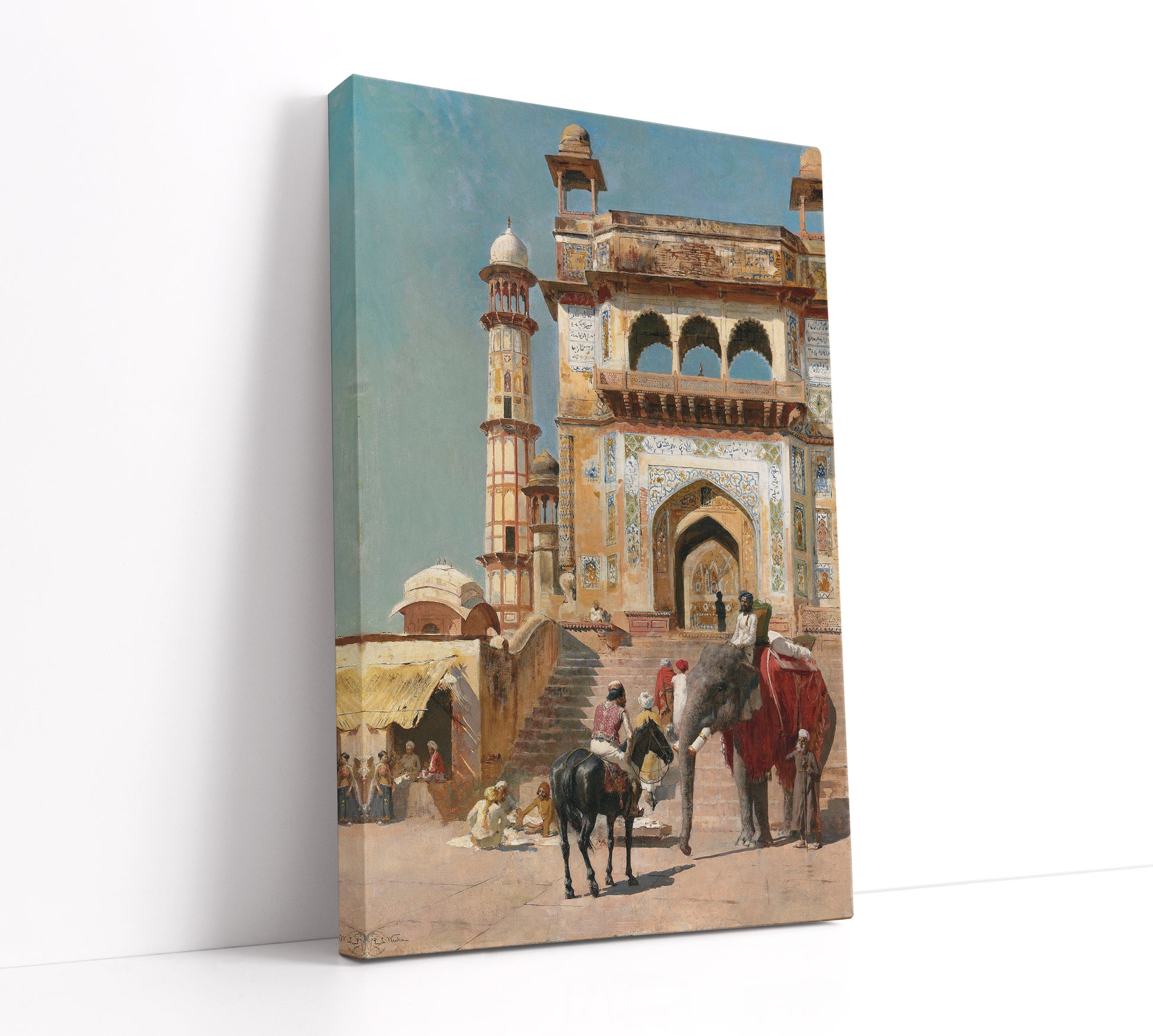 Before A Mosque by Lord Edwin Weeks 1883 - Artrise