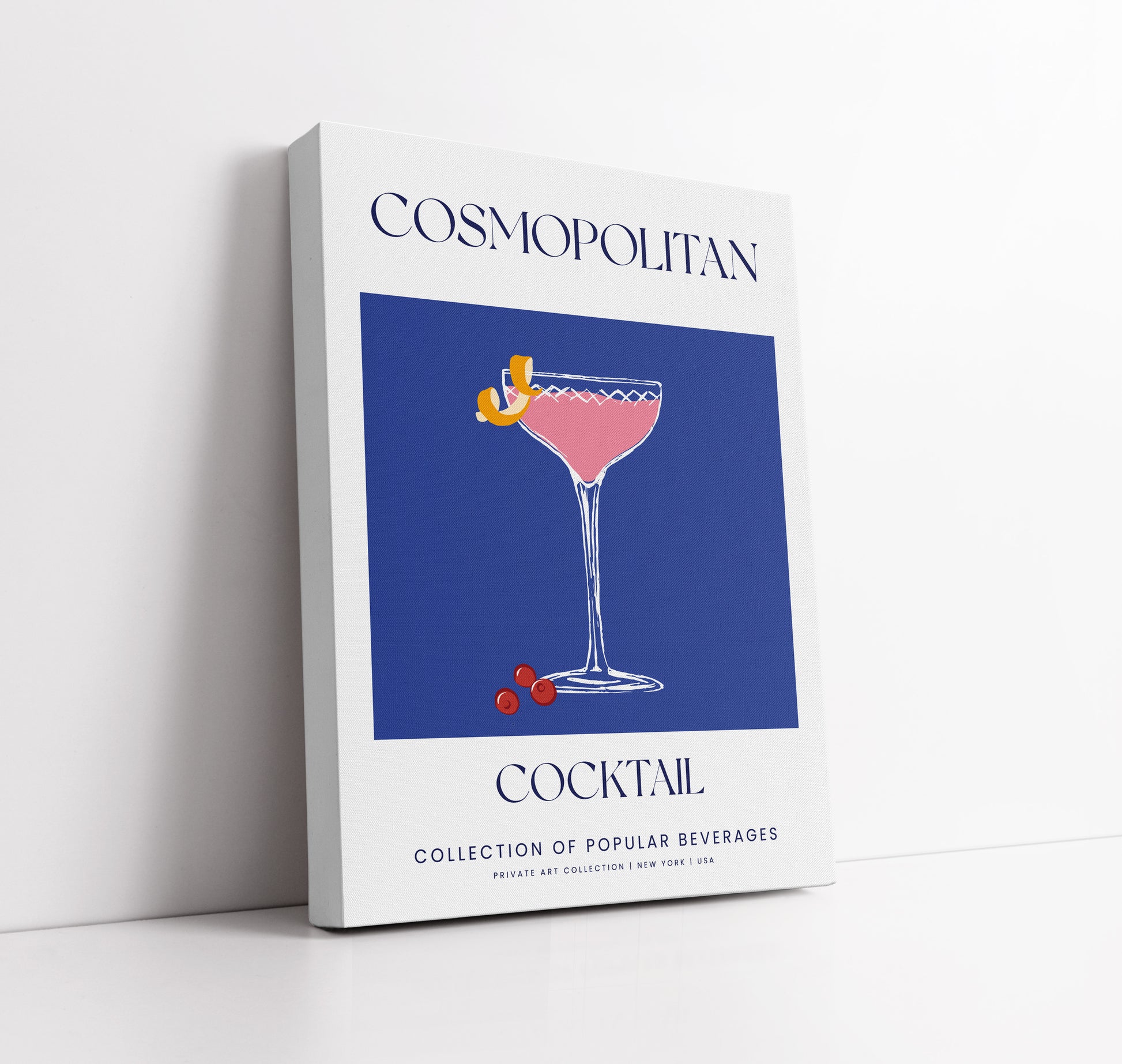 Cosmopolitan Cocktail Wall Art Print - Artrise