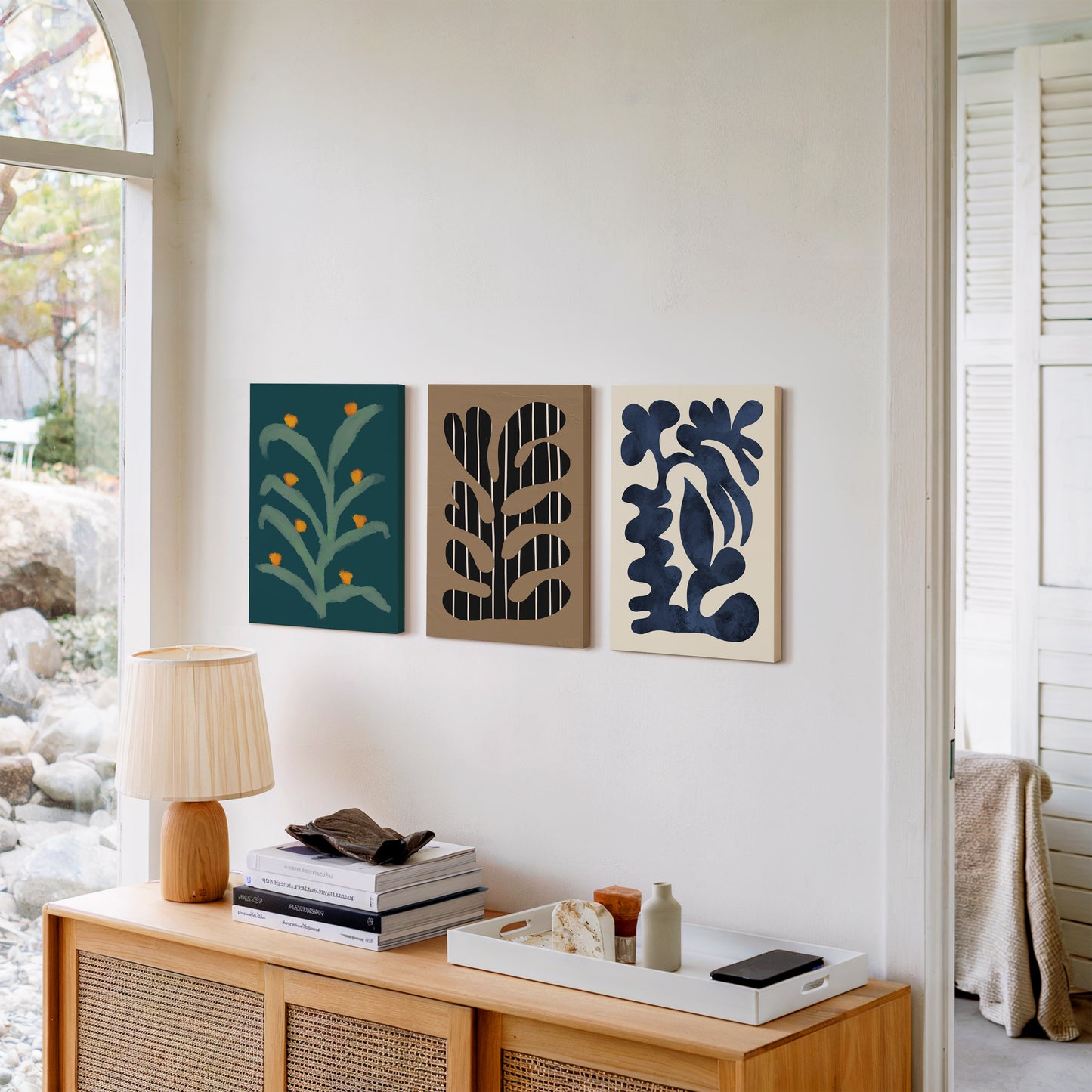 botanical modern wall art decor