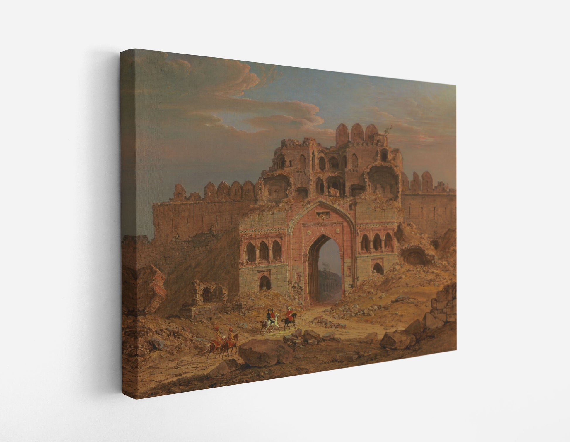 Inside the Main Entrance of the Purana Qila // Wall Art Print - Artrise