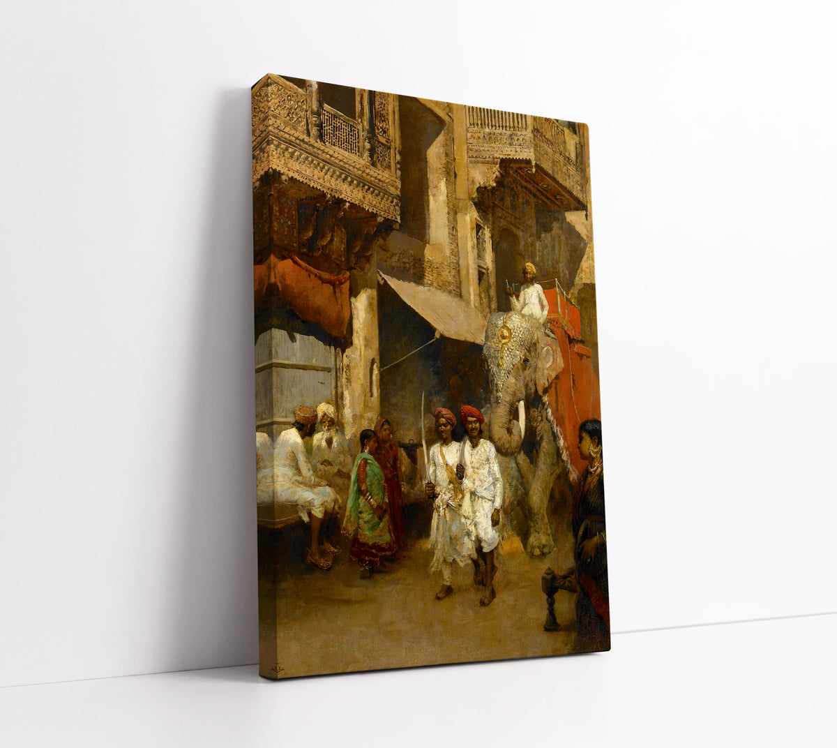 Promenade on an Indian Street by Edwin Lord Weeks - Artrise