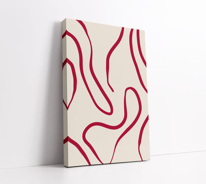 Magenta Pattern Art Print // Wall Art Print - Artrise