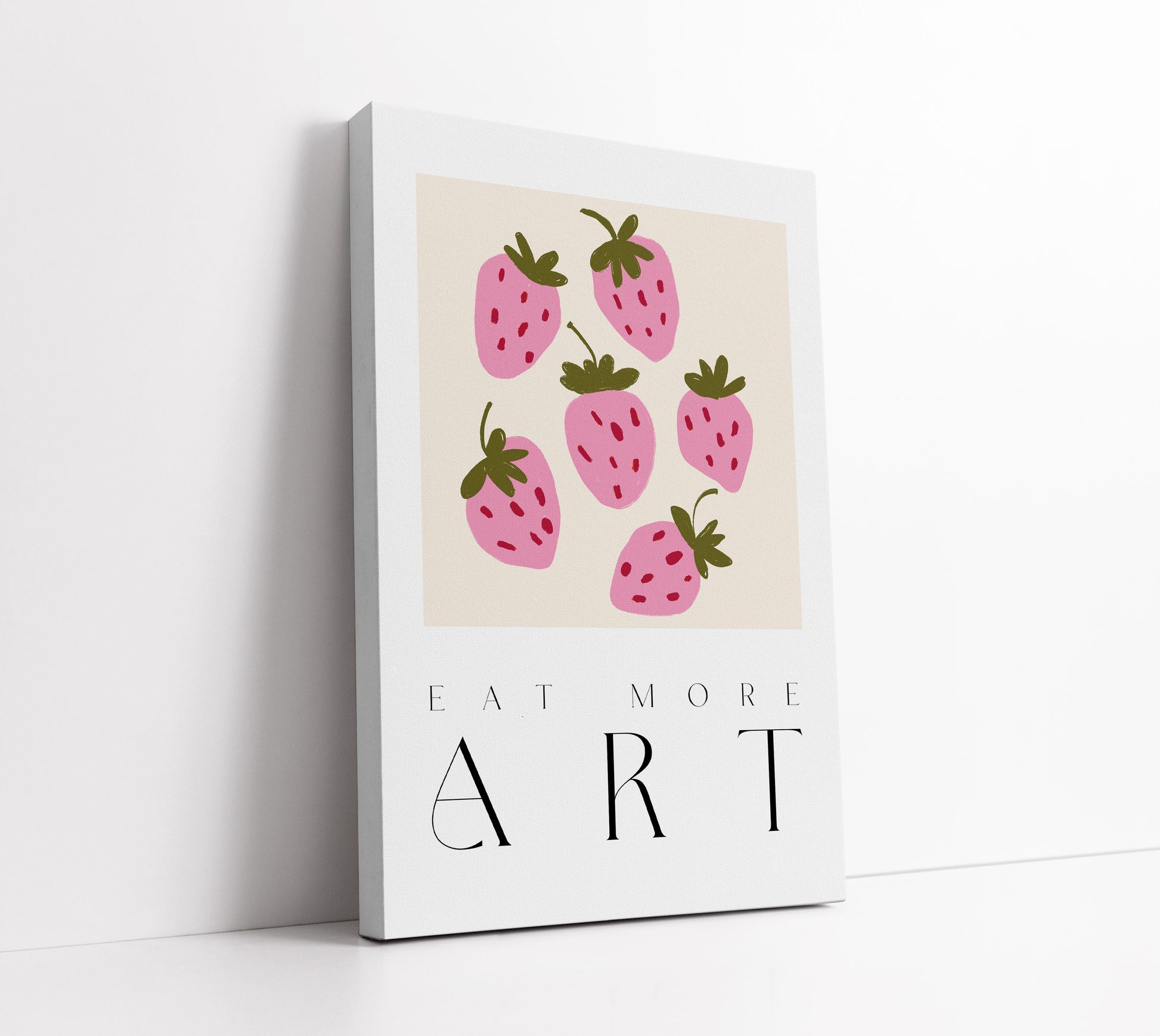 'Eat More Art' Wall Art Print - Artrise