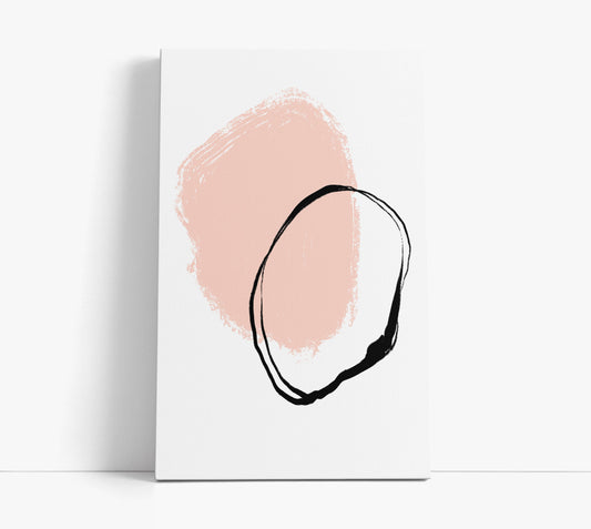 Blush Serenity Wall Art Print - Artrise