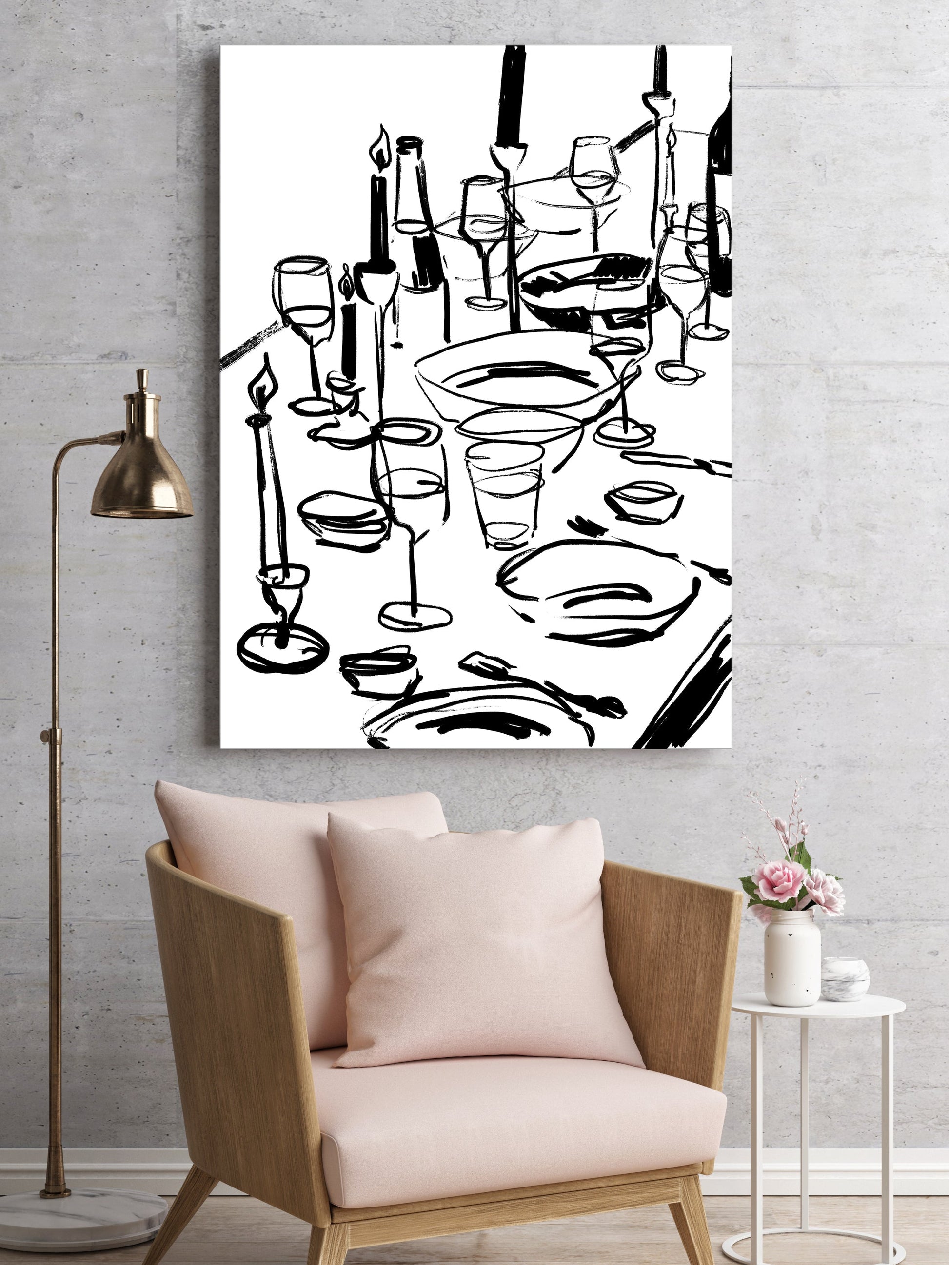 Cocktail Bar Wall Art Print - Artrise